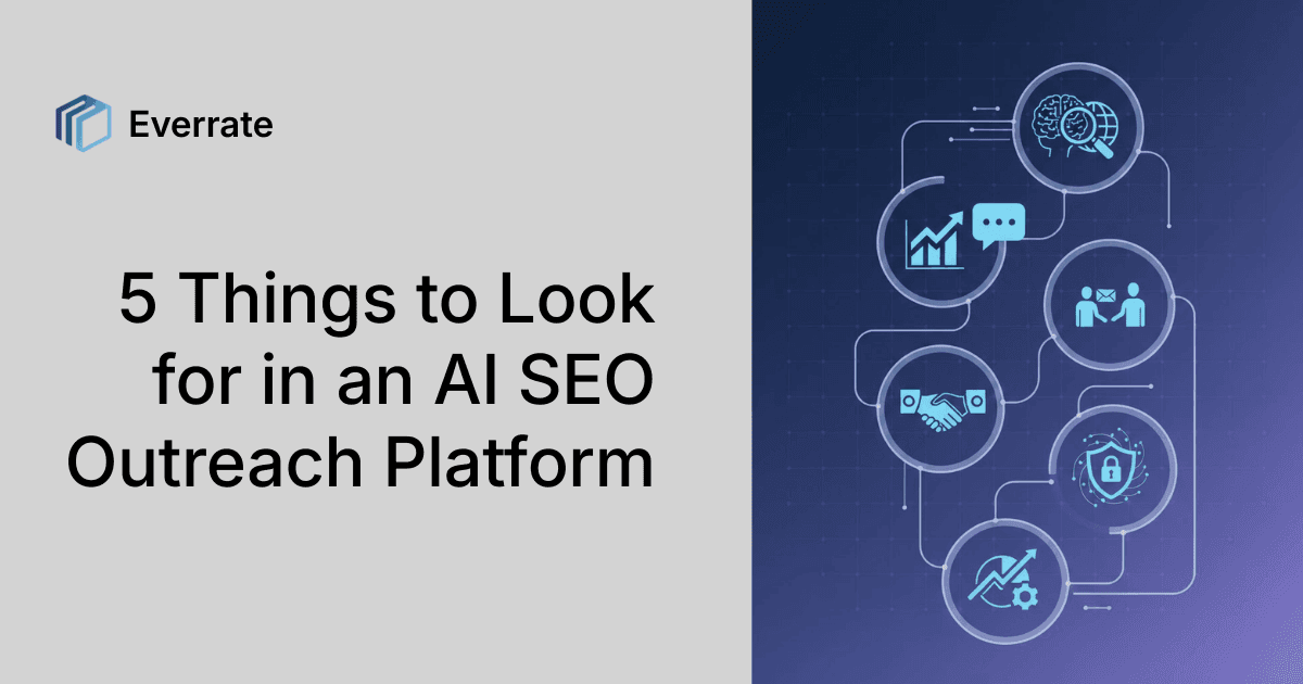 AI SEO outreach platform feature checklist