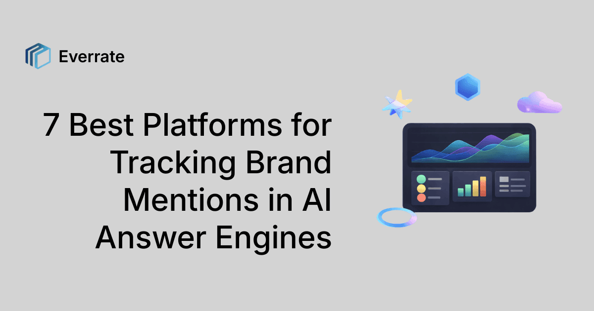 Platforms dashboard tracking brand mentions across AI answer engines