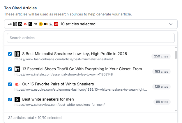 Topic intelligence preview